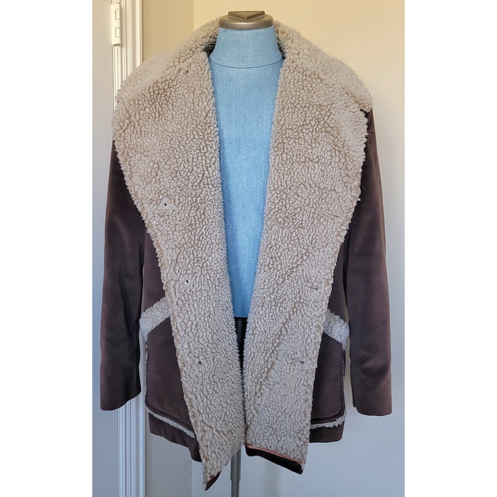 Vtg Mcgregor Sportswear Men's Corduroy Long Sleeve Winter Coat Size 52 Xxl